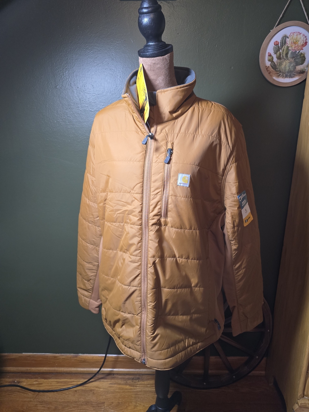 Carhartt Womens Rain Defender Lightweight Insulated Jacket Size XL